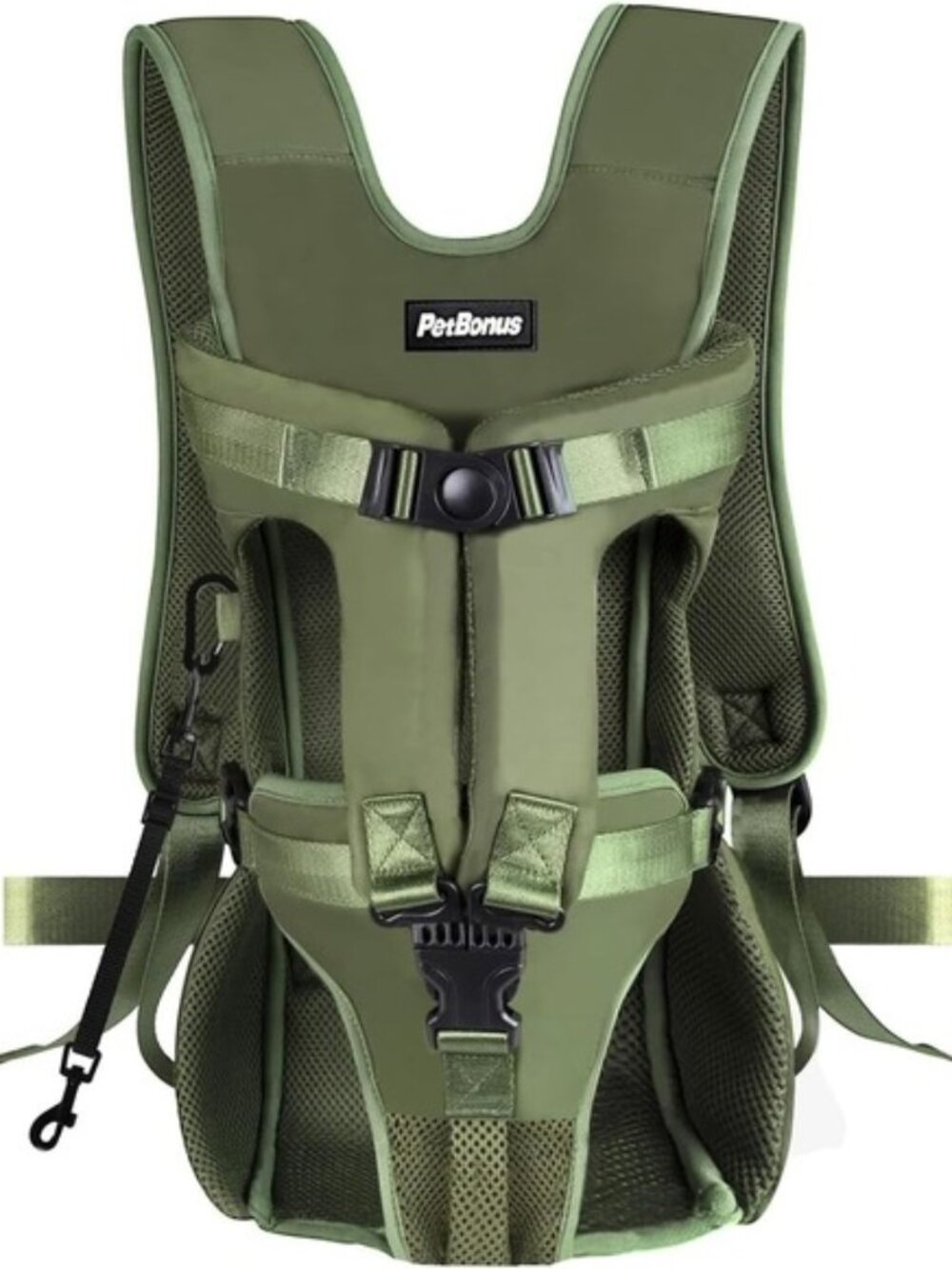 PetBonus Pet Front Dog Carrier Backpacks, Adjustable Dog Backpack Carrier